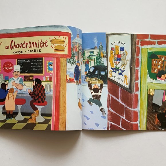 Vintage Kid's Hockey Books: The Hockey Sweater ('79) & The Moccasin Goalie ('96) - Picture 6 of 13